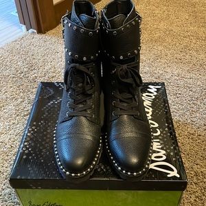 Sam Edelman combat boots